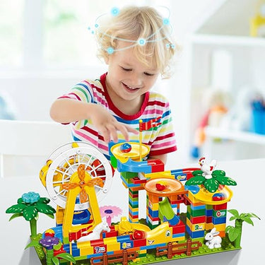 DIY EDUCATIONAL FARM BUILDING BLOCKS SET FOR KIDS - 247PCS